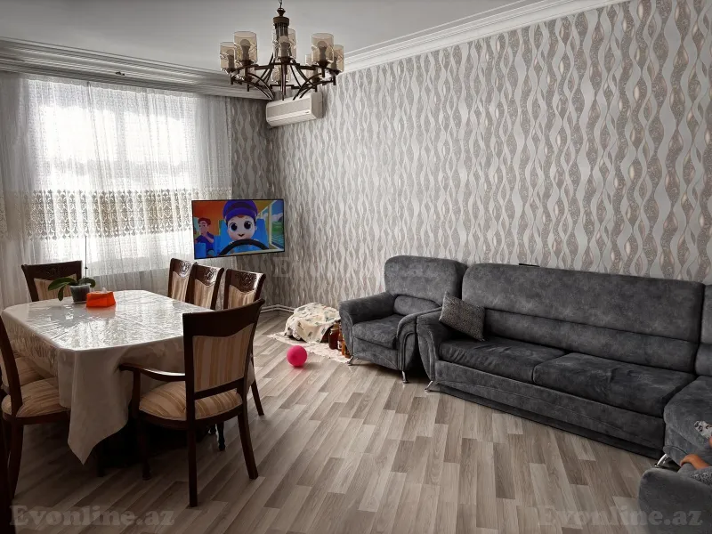 Satılır 4 otaqlı Mənzil Yeni tikili 117 m² Xalqlar Dostluğu m. - şəkil 2