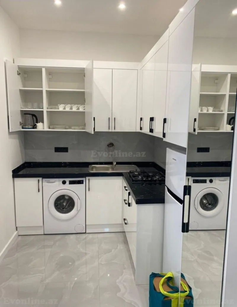 Kirayə verilir 2 otaqlı Mənzil Yeni tikili 70 m² Gənclik m. - şəkil 3