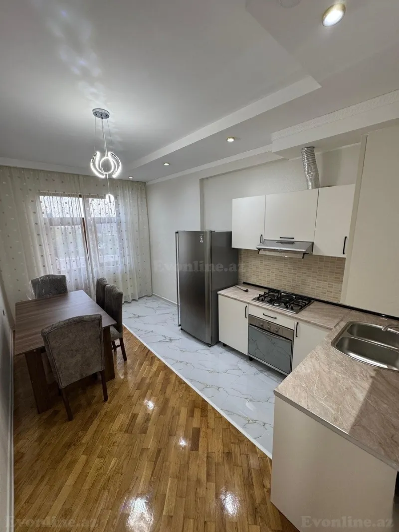 Kirayə verilir 2 otaqlı Mənzil Yeni tikili 75 m² Nəsimi r. - şəkil 5