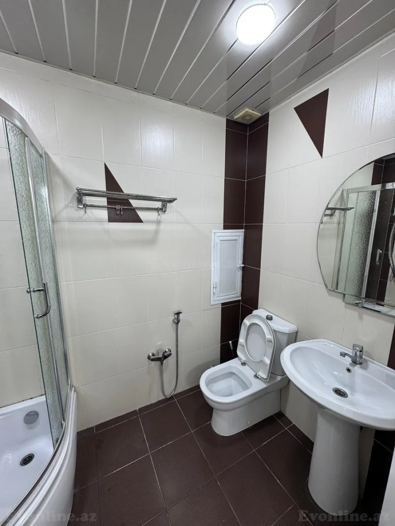 Kirayə verilir 2 otaqlı Mənzil Yeni tikili 75 m² Nəsimi r. - şəkil 9