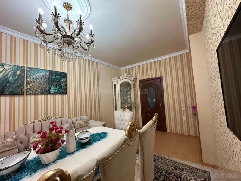 Satılır 4 otaqlı Mənzil Yeni tikili 115 m² Həzi Aslanov m. - şəkil 4