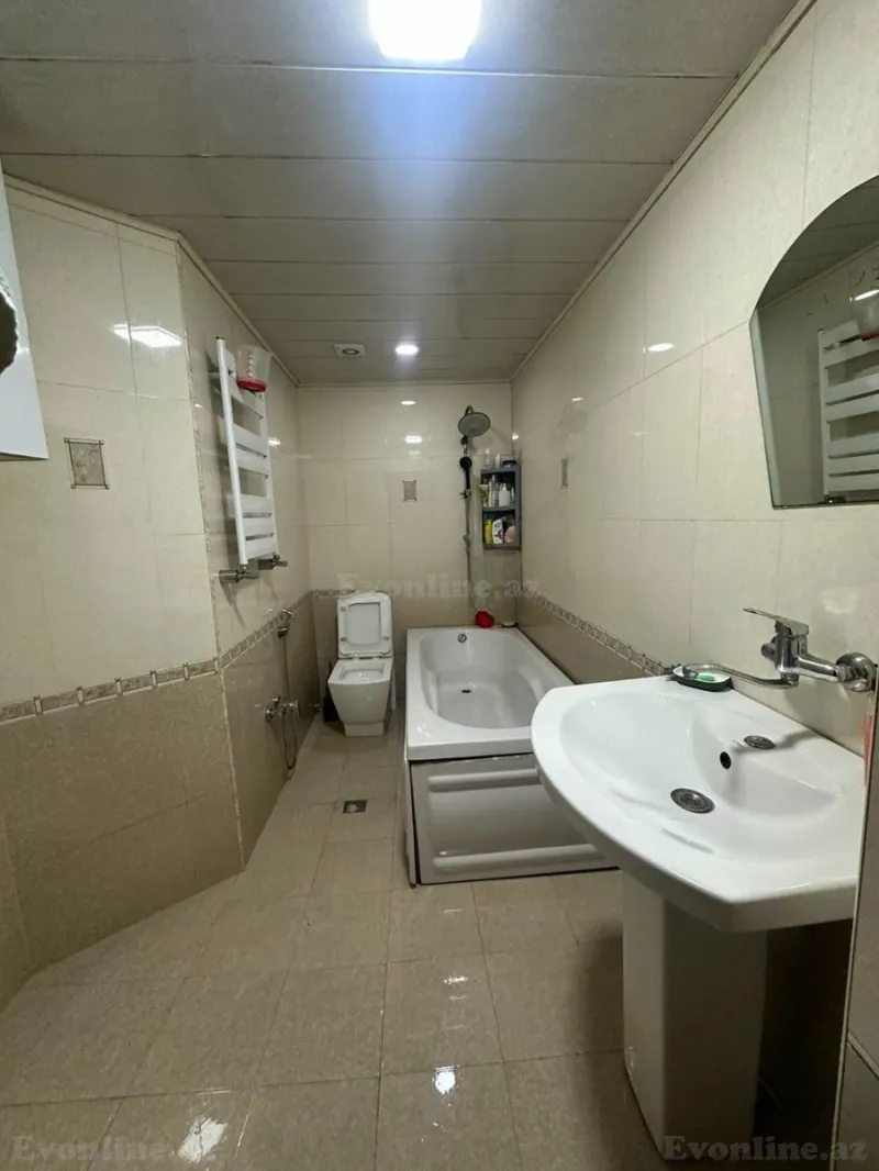 Satılır 4 otaqlı Mənzil Yeni tikili 115 m² Həzi Aslanov m. - şəkil 22