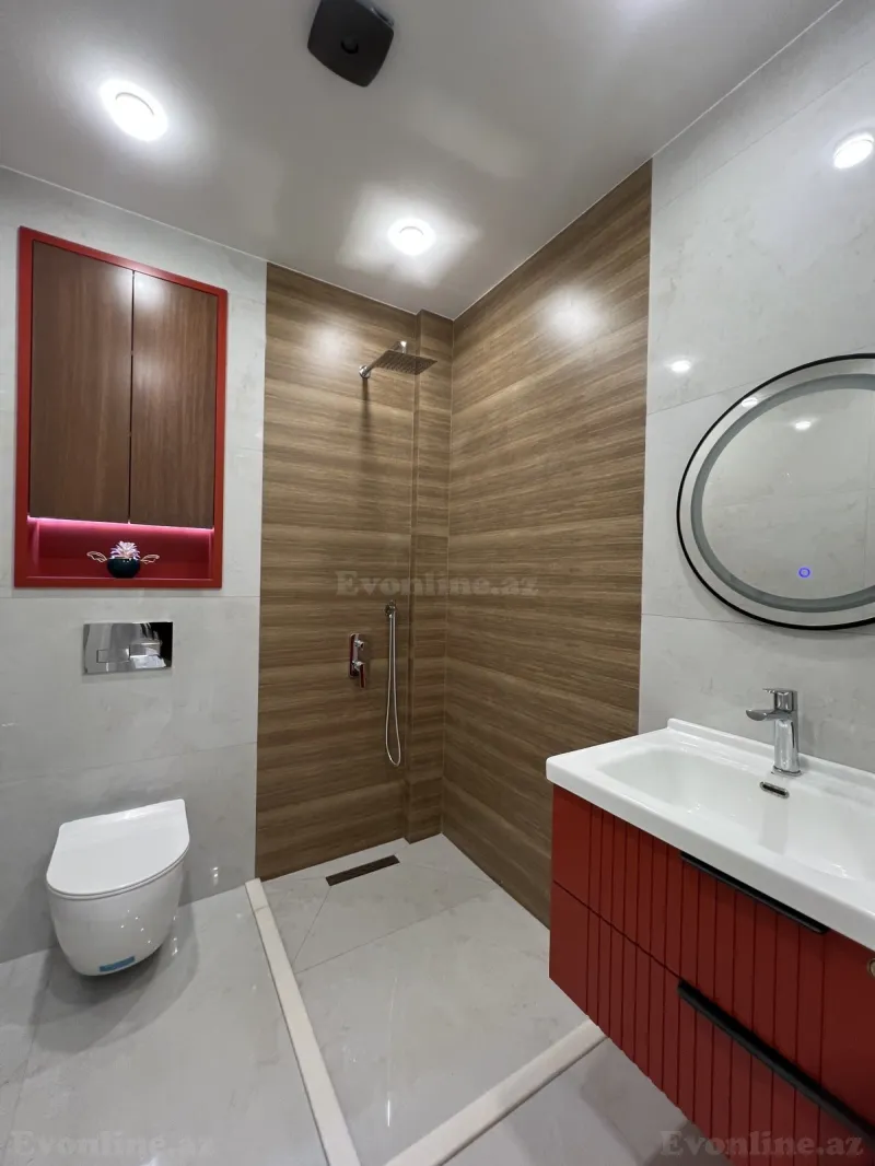 Satılır 3 otaqlı Mənzil Yeni tikili 80 m² Gənclik m. - şəkil 7