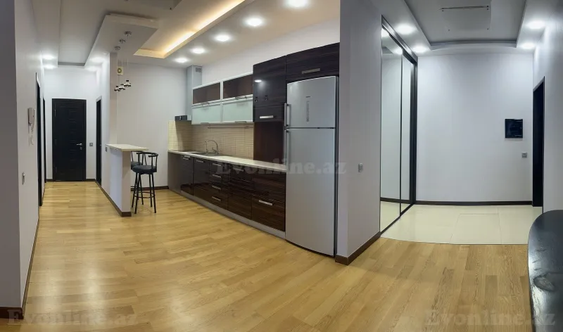 Satılır 3 otaqlı Mənzil Yeni tikili 98 m² Həzi Aslanov m. - şəkil 3