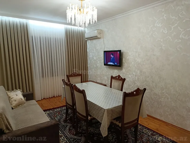 3 otaqlı Mənzil 85 m² Xalqlar Dostluğu m. Kirayə verilir