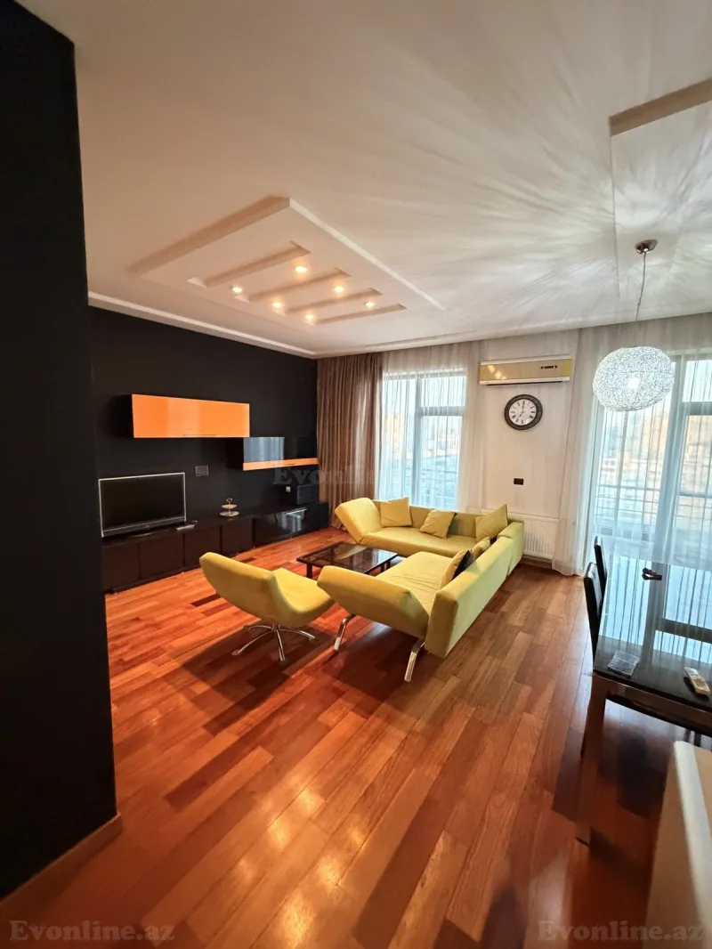 Kirayə verilir 2 otaqlı Mənzil Yeni tikili 100 m² Gənclik m. - şəkil 2