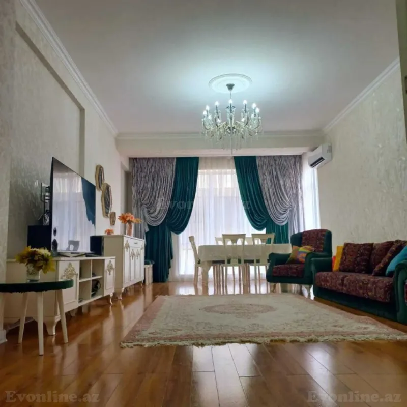 3 otaqlı Mənzil 124 m² Xətai r. Satılır