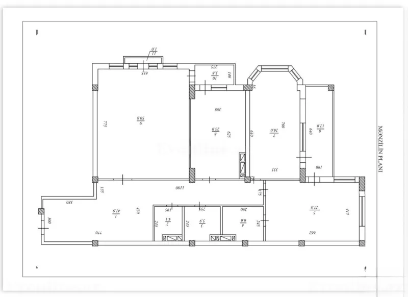 Satılır 3 otaqlı Mənzil Yeni tikili 202 m² Xətai r. - şəkil 11