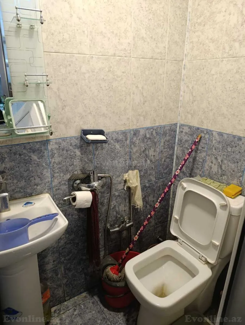 Kirayə verilir 1 otaqlı Mənzil Köhnə tikili 27 m² Səbail r. - şəkil 8