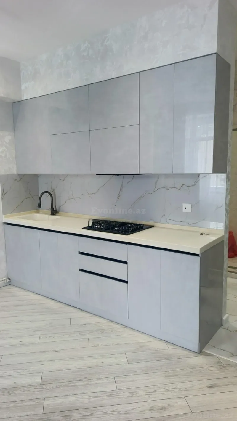 Satılır 3 otaqlı Mənzil Yeni tikili 56 m² Qara Qarayev m. - şəkil 2