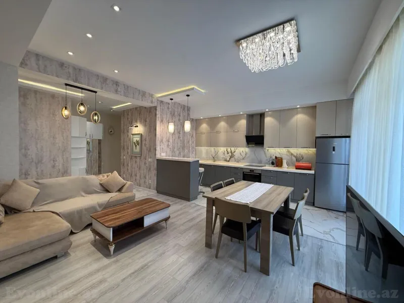 Kirayə verilir 3 otaqlı Mənzil Yeni tikili 120 m² Ağ şəhər - şəkil 2