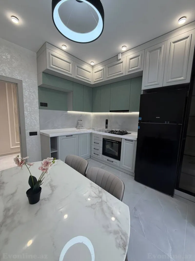Satılır 3 otaqlı Mənzil Yeni tikili 91 m² Həzi Aslanov m. - şəkil 9