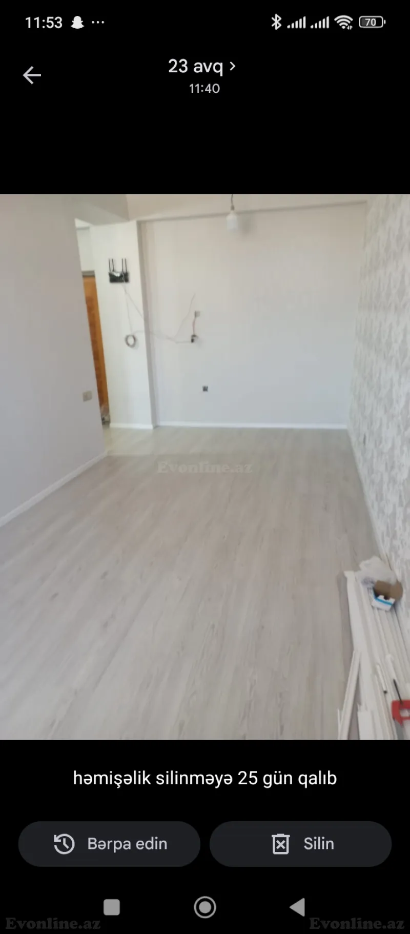 Satılır 2 otaqlı Mənzil Yeni tikili 54 m² 20 Yanvar m. - şəkil 2