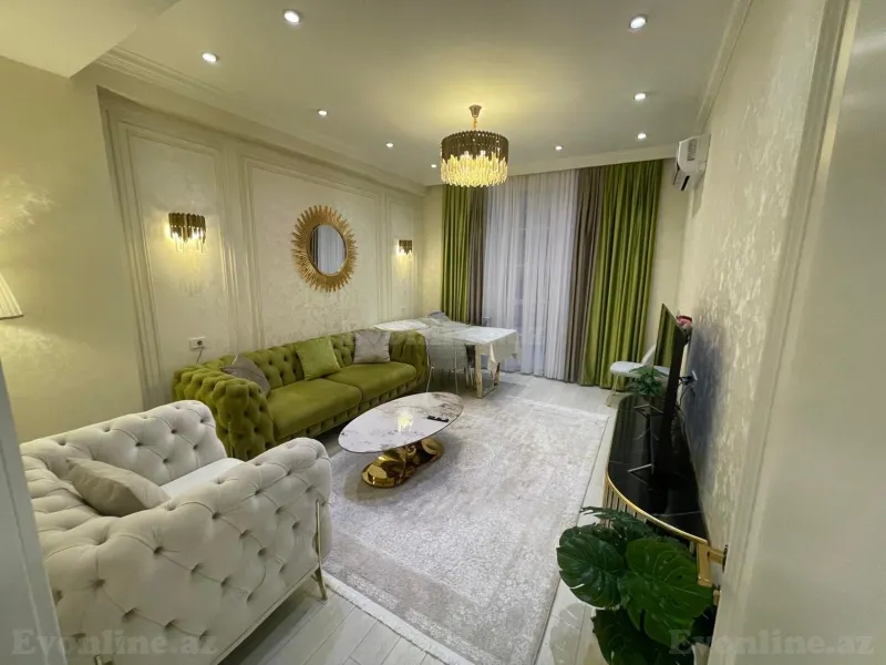 Kirayə verilir 3 otaqlı Mənzil Yeni tikili 110 m² Nəsimi r.