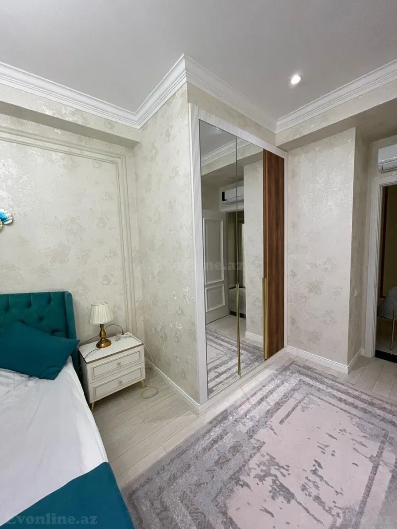 Kirayə verilir 3 otaqlı Mənzil Yeni tikili 110 m² Nəsimi r. - şəkil 6