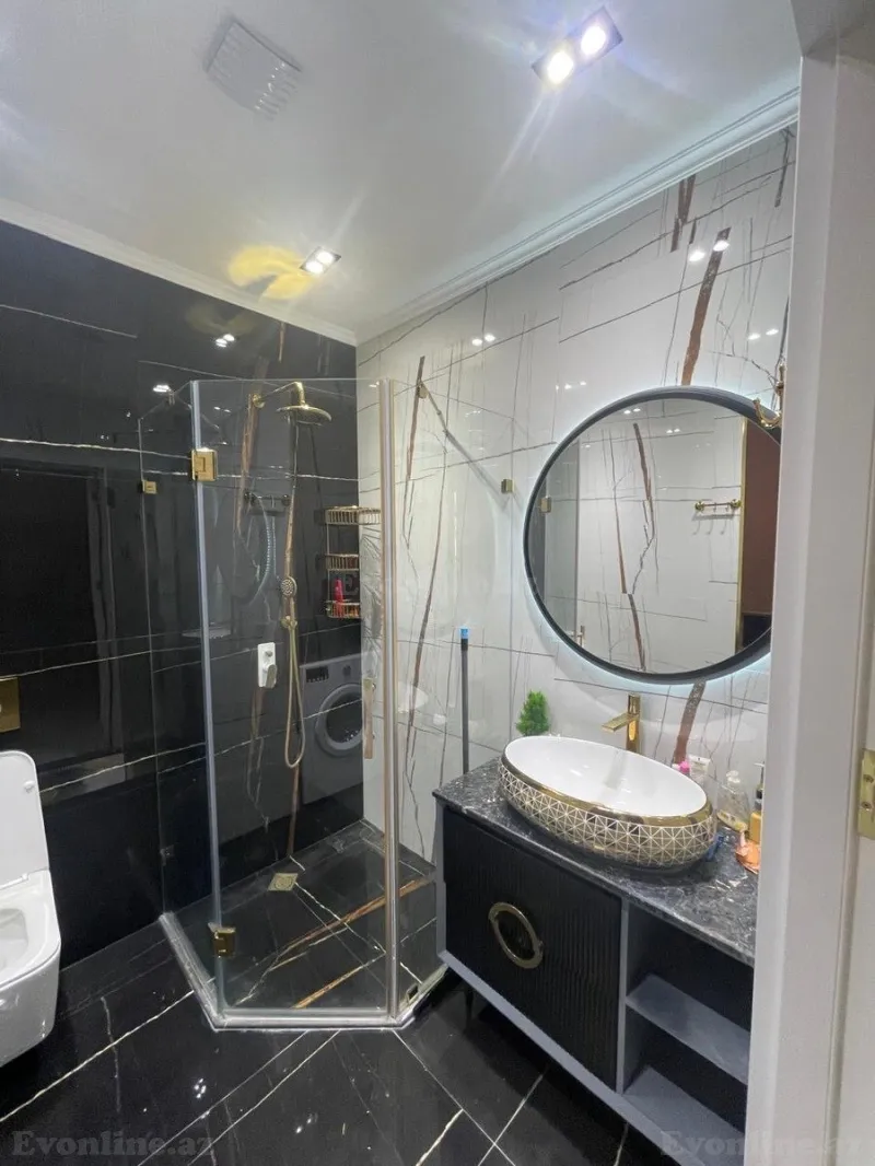 Kirayə verilir 3 otaqlı Mənzil Yeni tikili 110 m² Nəsimi r. - şəkil 10