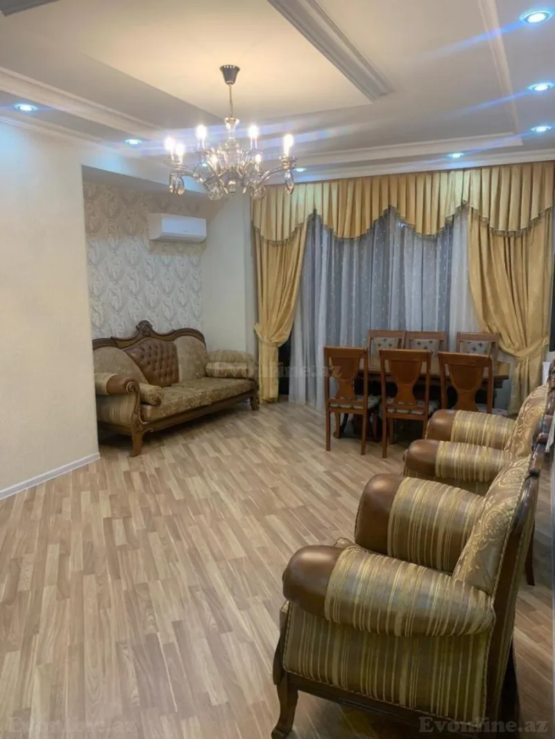 Kirayə verilir 3 otaqlı Mənzil Yeni tikili 110 m² 8 Noyabr m. - şəkil 3
