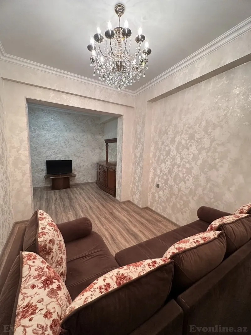 Kirayə verilir 2 otaqlı Mənzil Yeni tikili 77 m² Qara Qarayev m. - şəkil 7