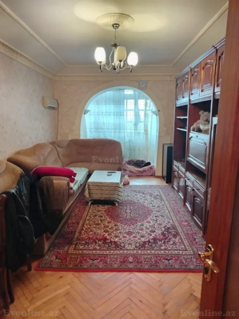 Satılır 2 otaqlı Mənzil Köhnə tikili 54 m² Xətai r. - şəkil 2