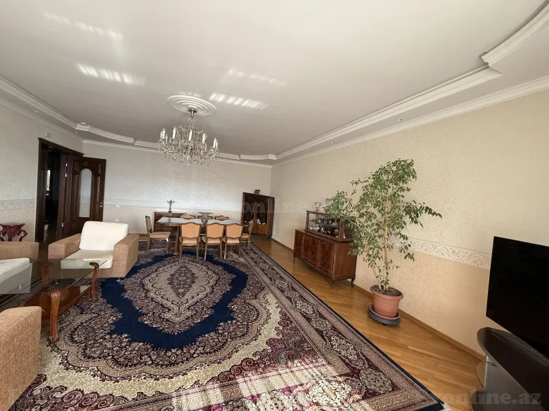 Kirayə verilir 4 otaqlı Mənzil Yeni tikili 201 m² Nizami m. - şəkil 2