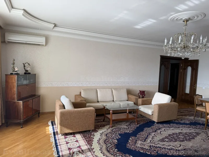 Kirayə verilir 4 otaqlı Mənzil Yeni tikili 201 m² Nizami m. - şəkil 3
