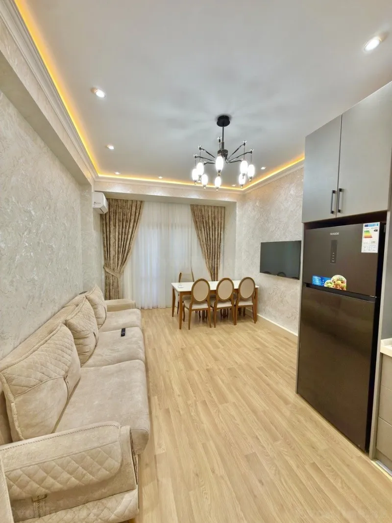 Kirayə verilir 3 otaqlı Mənzil Yeni tikili 90 m² Nəsimi r. - şəkil 3