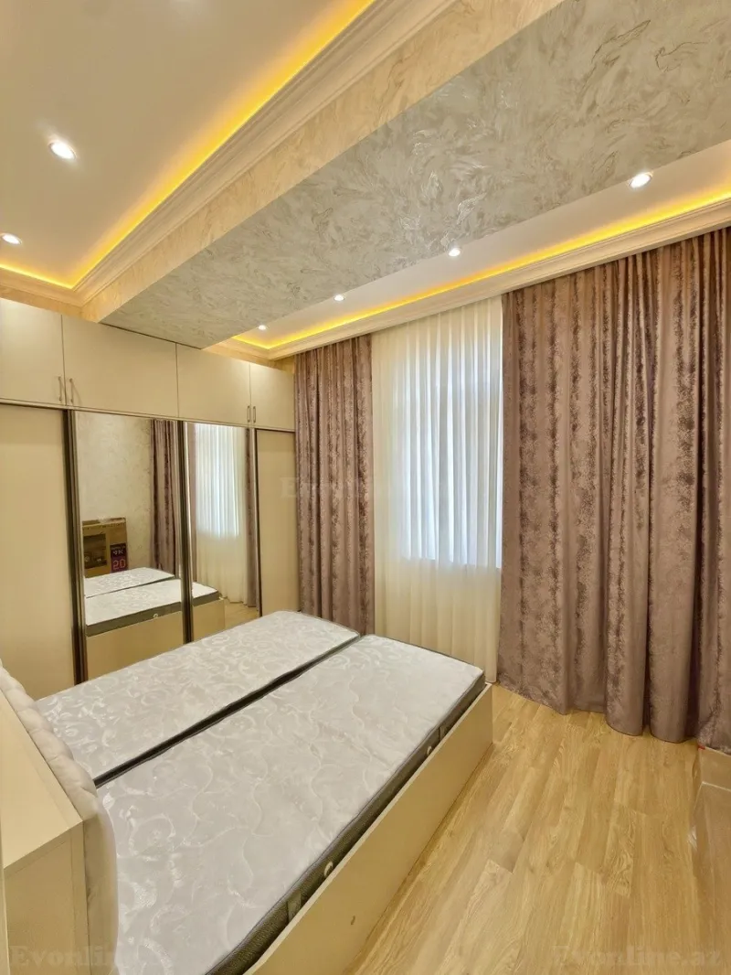 Kirayə verilir 3 otaqlı Mənzil Yeni tikili 90 m² Nəsimi r. - şəkil 7