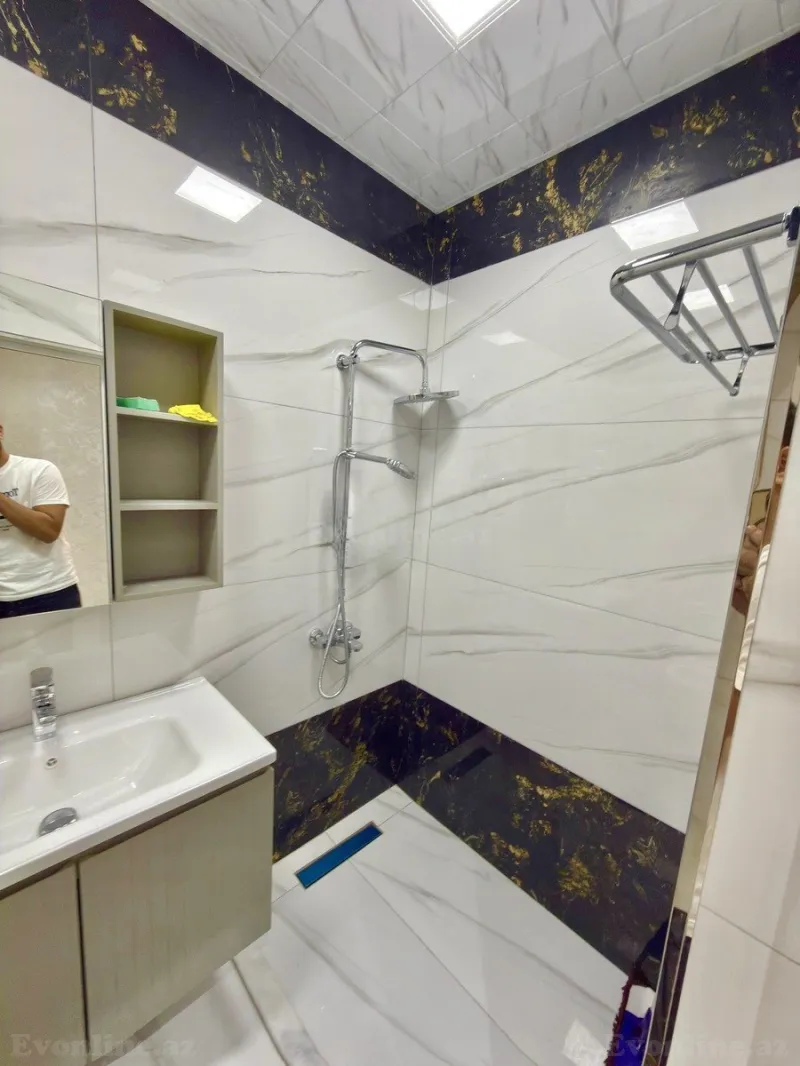 Kirayə verilir 3 otaqlı Mənzil Yeni tikili 90 m² Nəsimi r. - şəkil 13