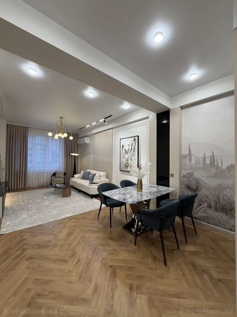 Satılır 3 otaqlı Mənzil Yeni tikili 90 m² Həzi Aslanov m. - şəkil 4