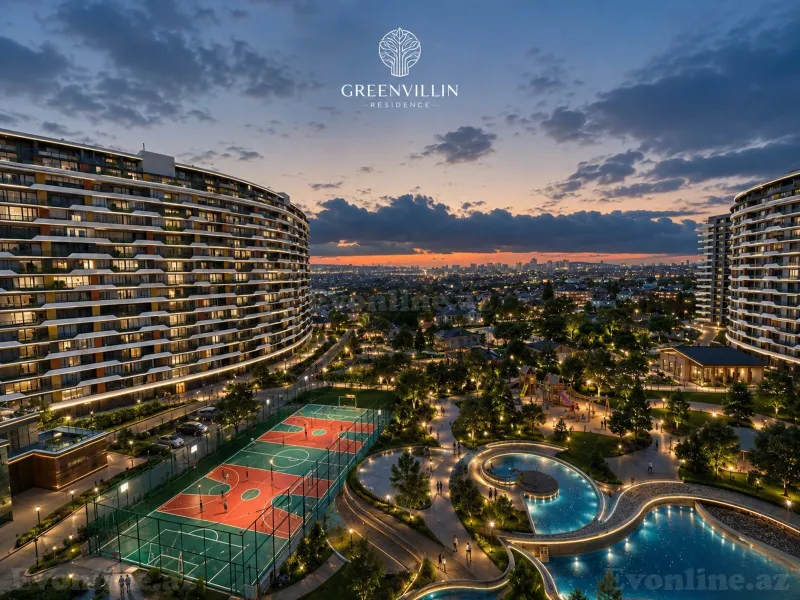 Satılır 2 otaqlı Mənzil Yeni tikili 70 m² Biləcəri - şəkil 12