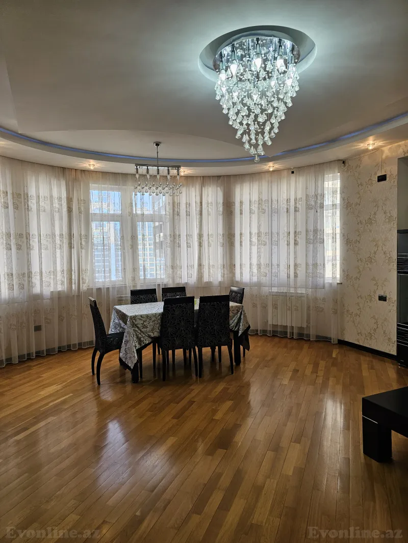 Kirayə verilir 2 otaqlı Mənzil Yeni tikili 100 m² Tbilisi pr. - şəkil 2