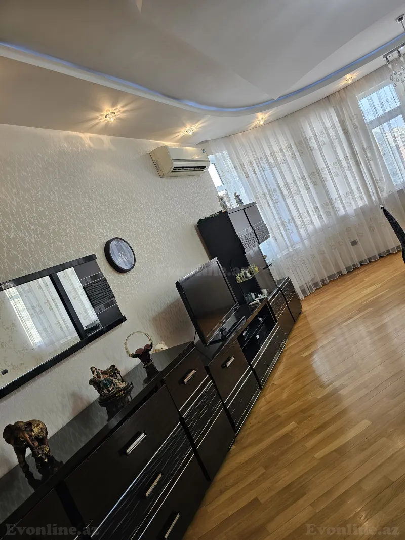 Kirayə verilir 2 otaqlı Mənzil Yeni tikili 100 m² Tbilisi pr. - şəkil 4