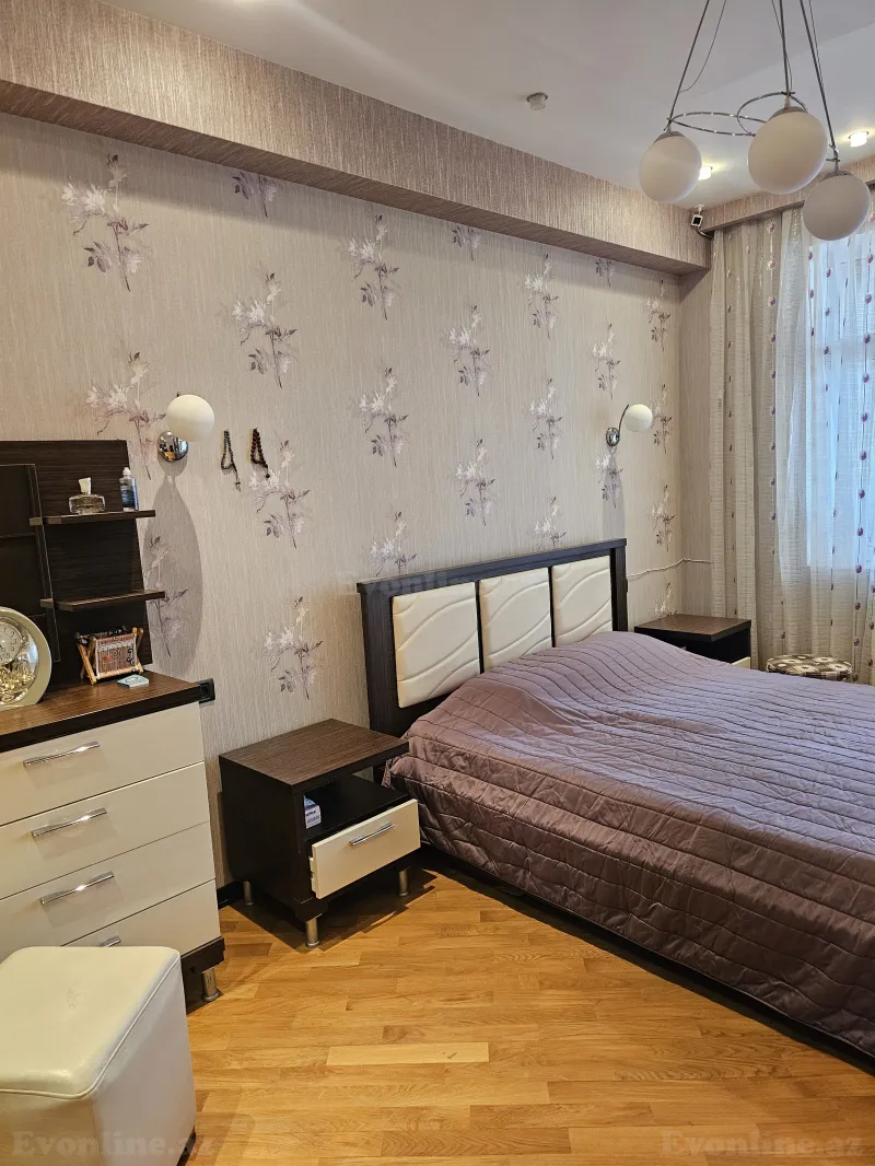 Kirayə verilir 2 otaqlı Mənzil Yeni tikili 100 m² Tbilisi pr. - şəkil 6
