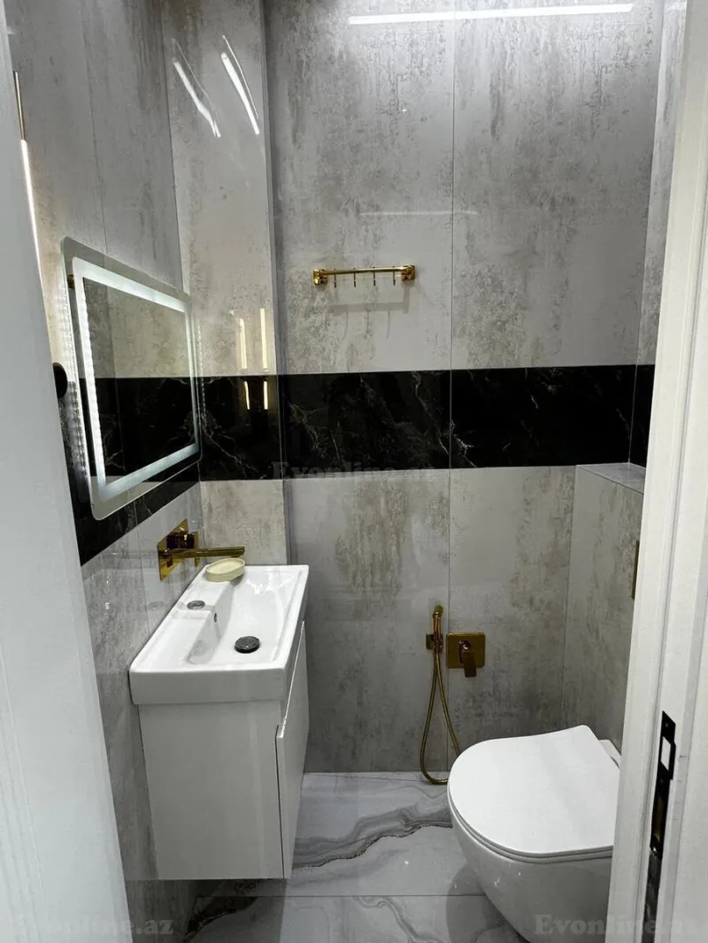 Satılır 2 otaqlı Mənzil Yeni tikili 55 m² Həzi Aslanov m. - şəkil 8