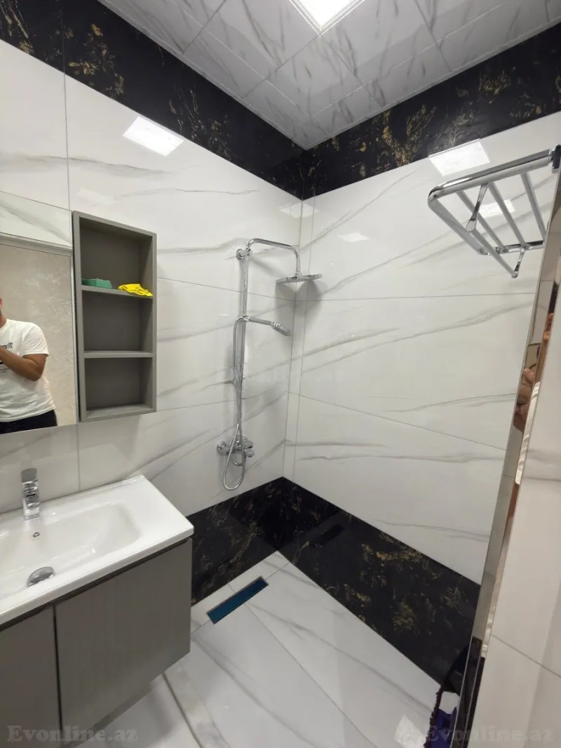 Kirayə verilir 3 otaqlı Mənzil Yeni tikili 80 m² Nəsimi r. - şəkil 10