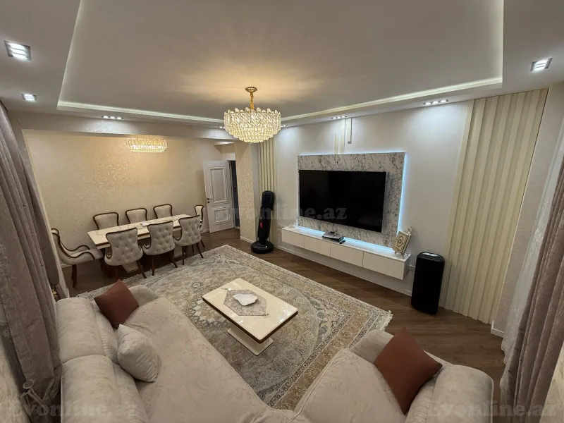 4 otaqlı Mənzil 126 m² Nərimanov r. Satılır