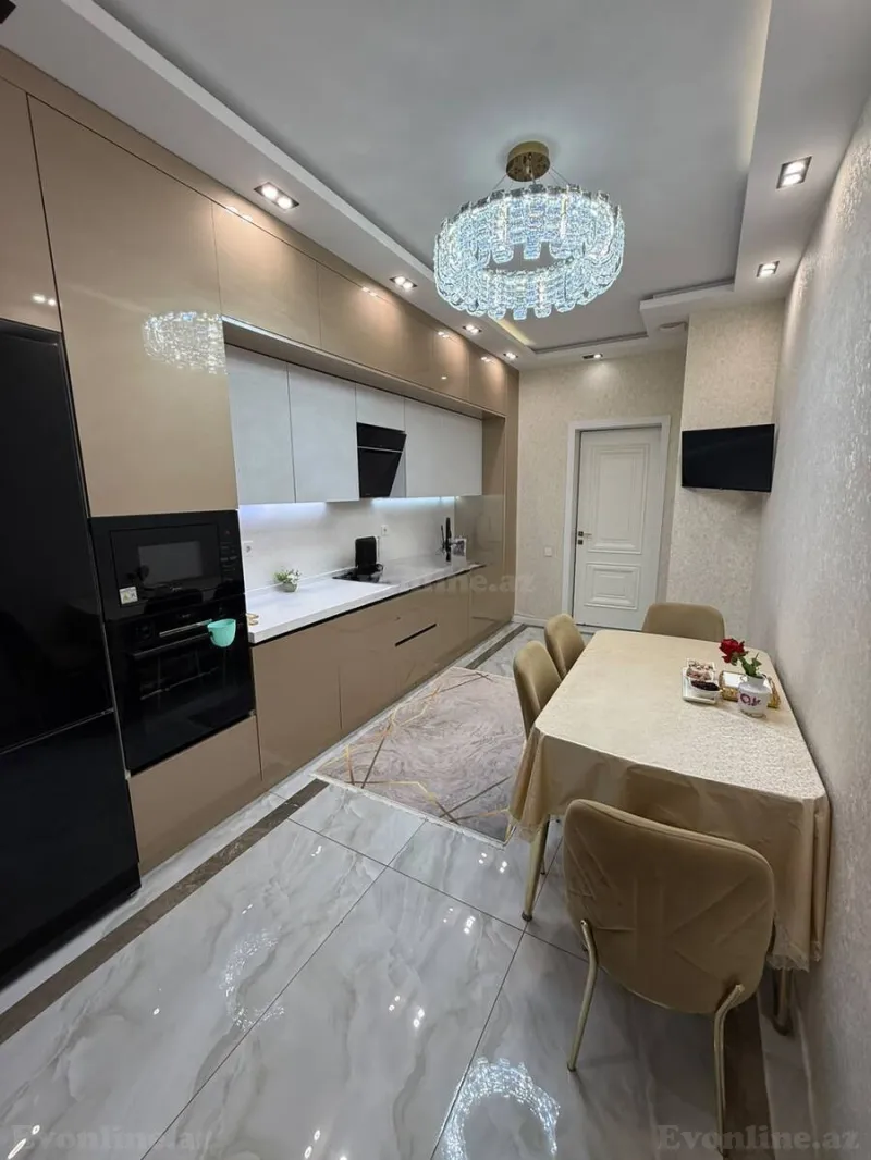 Satılır 4 otaqlı Mənzil Yeni tikili 126 m² Nərimanov r. - şəkil 2