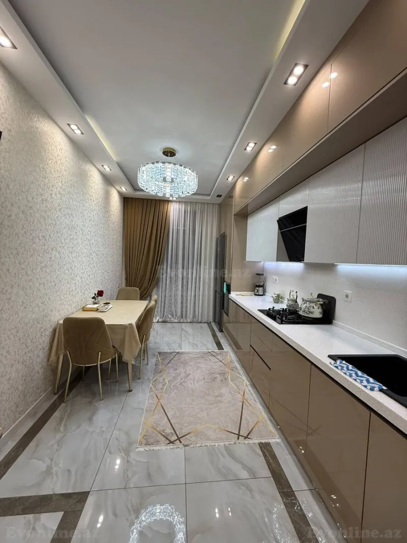Satılır 4 otaqlı Mənzil Yeni tikili 126 m² Nərimanov r. - şəkil 3