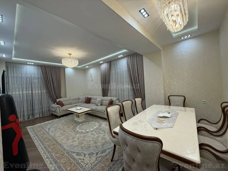 Satılır 4 otaqlı Mənzil Yeni tikili 126 m² Nərimanov r. - şəkil 9