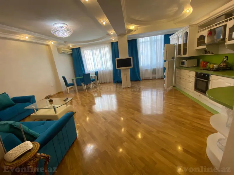 Kirayə verilir 2 otaqlı Mənzil Yeni tikili 90 m² Nəsimi r. - şəkil 5