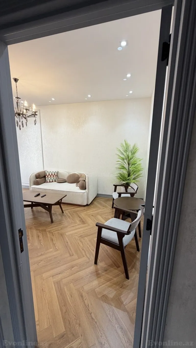 Kirayə verilir 2 otaqlı Mənzil Yeni tikili 70 m² Nərimanov r. - şəkil 3