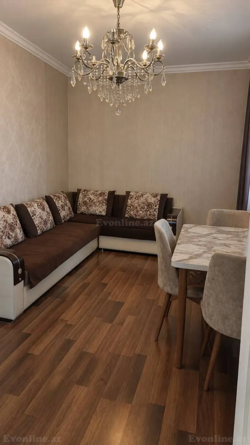 2 otaqlı Mənzil 60 m² Memar Əcəmi m. Kirayə verilir