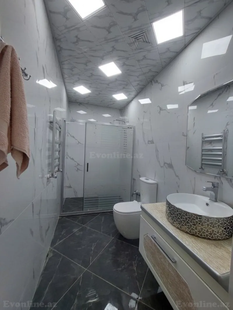 Kirayə verilir 2 otaqlı Mənzil Yeni tikili 62 m² Nəsimi r. - şəkil 10
