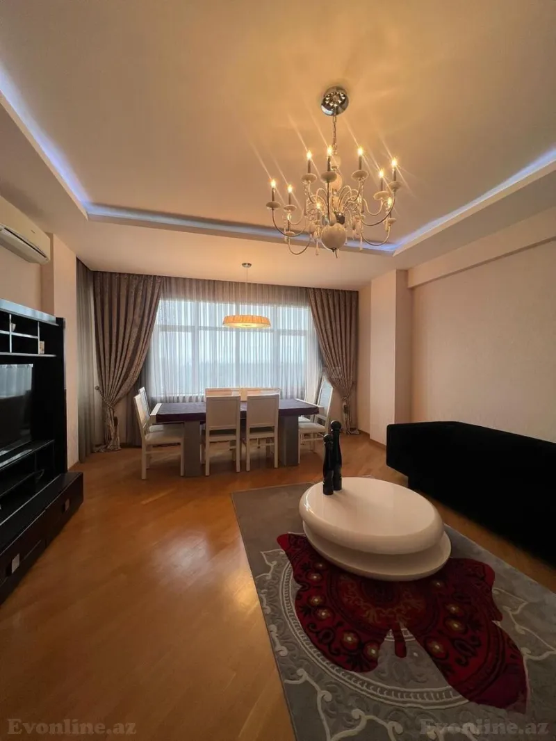 Kirayə verilir 3 otaqlı Mənzil Yeni tikili 120 m² Səbail r. - şəkil 7