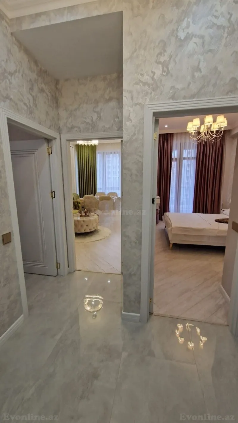Kirayə verilir 2 otaqlı Mənzil Yeni tikili 60 m² Nərimanov r. - şəkil 6