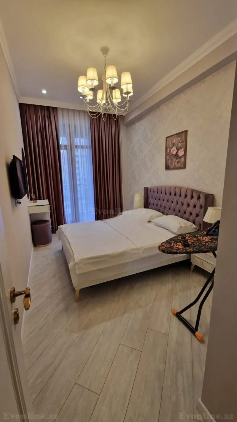 Kirayə verilir 2 otaqlı Mənzil Yeni tikili 60 m² Nərimanov r. - şəkil 7