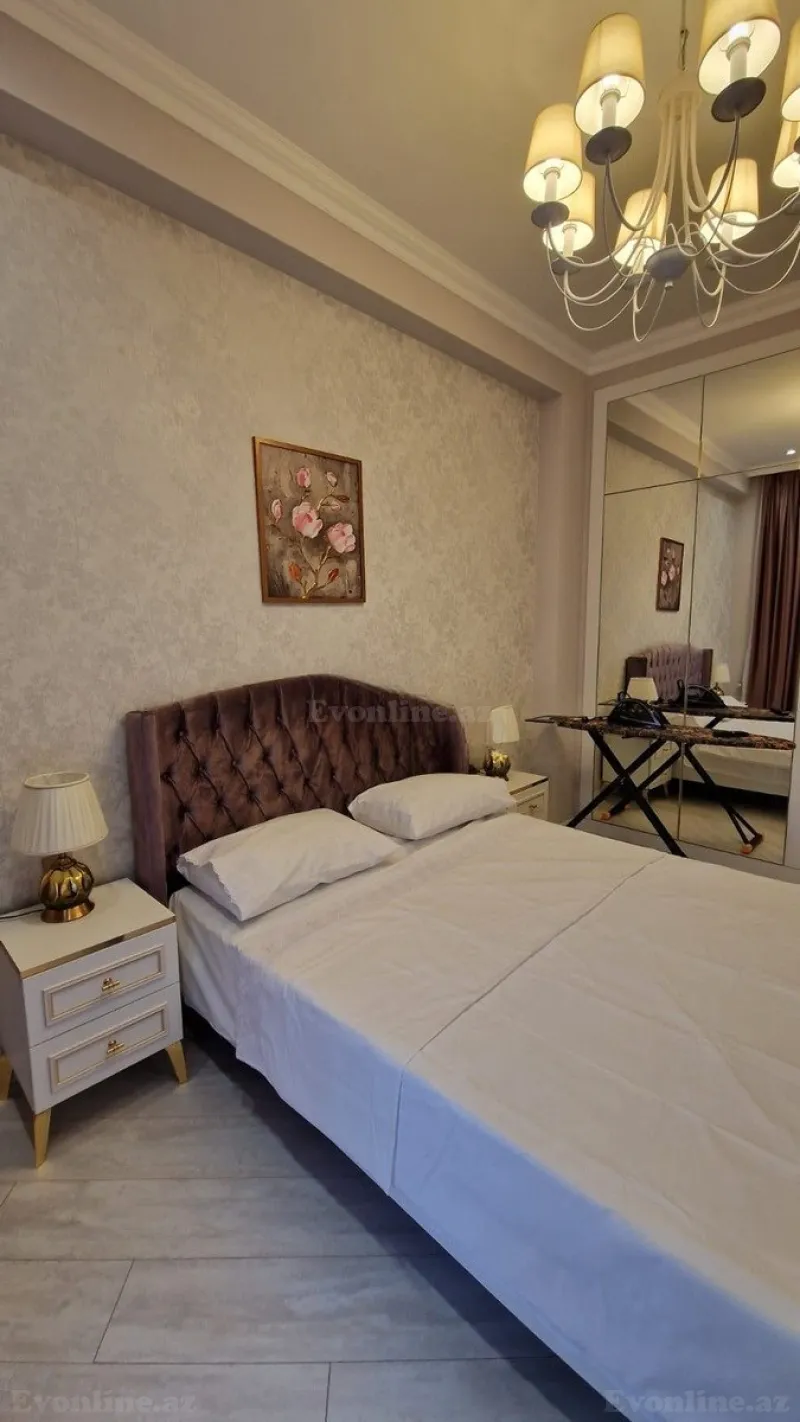 Kirayə verilir 2 otaqlı Mənzil Yeni tikili 60 m² Nərimanov r. - şəkil 8