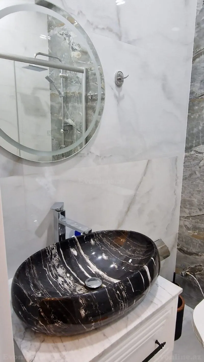 Kirayə verilir 2 otaqlı Mənzil Yeni tikili 60 m² Nərimanov r. - şəkil 11