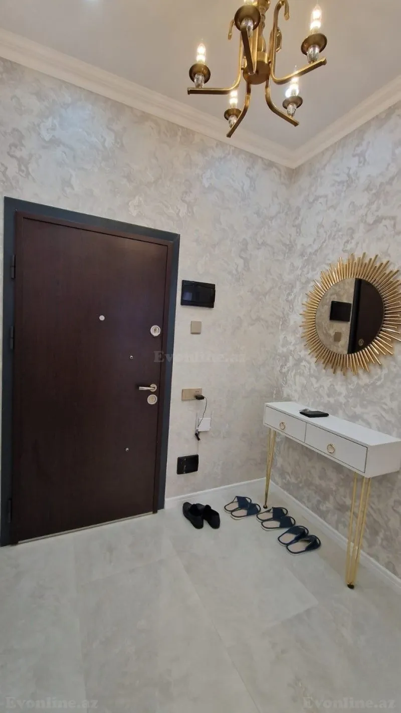 Kirayə verilir 2 otaqlı Mənzil Yeni tikili 60 m² Nərimanov r. - şəkil 12