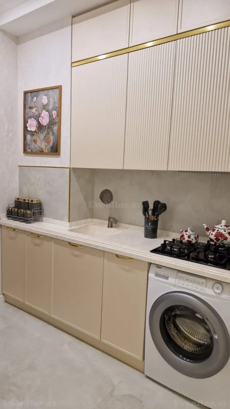 Kirayə verilir 2 otaqlı Mənzil Yeni tikili 60 m² Nərimanov r. - şəkil 16